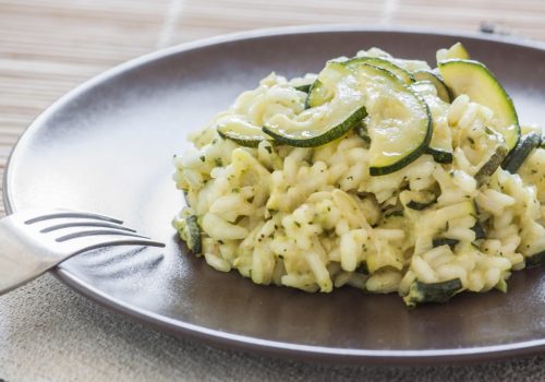 Risotto aux courgettes