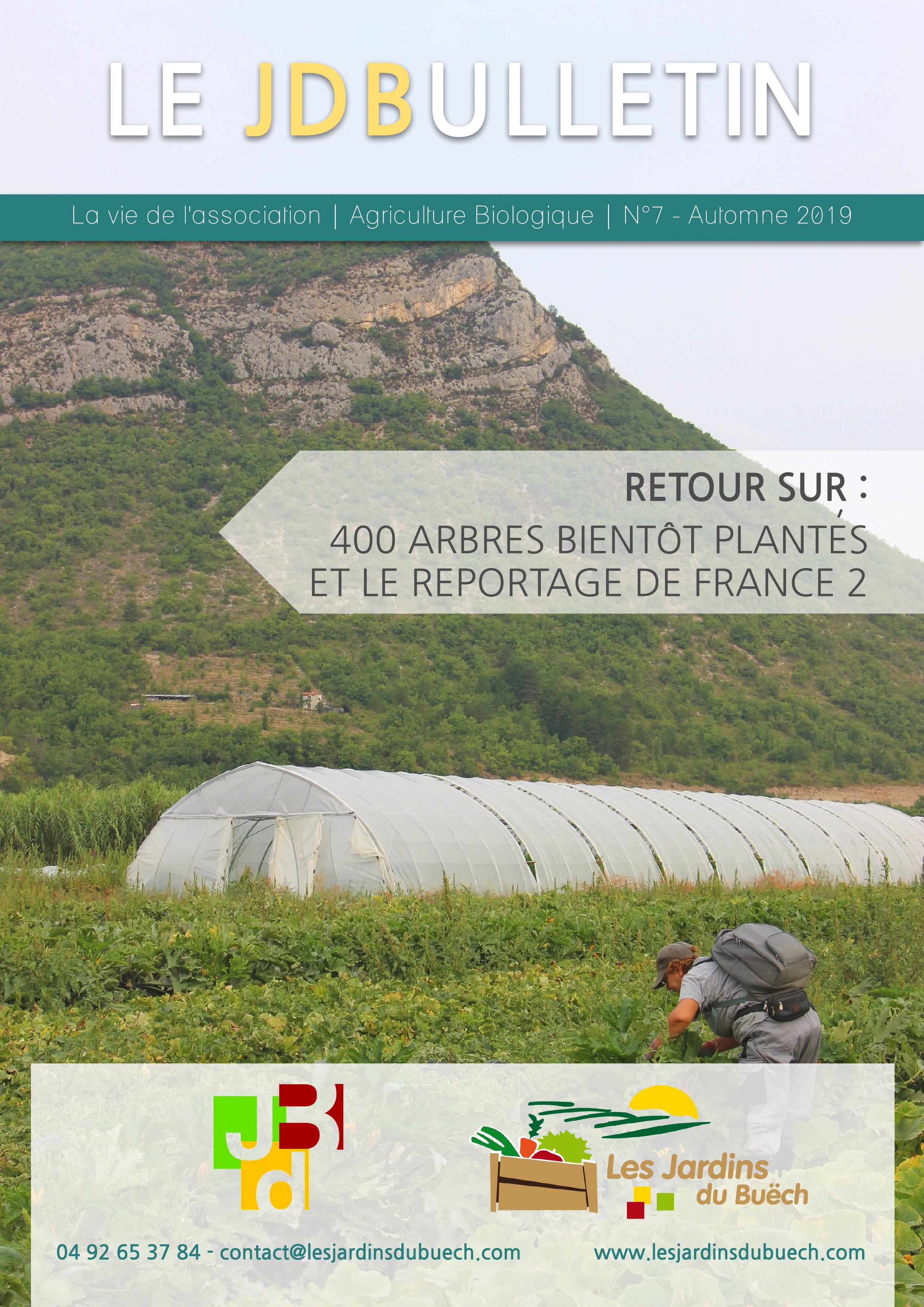 Couverture - JDBulletin #7 Automne 2019