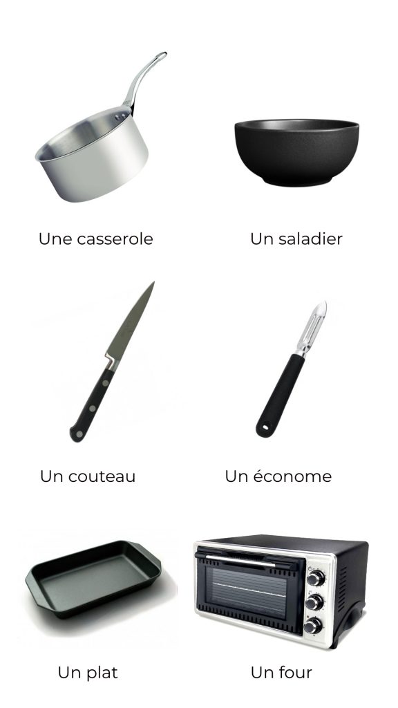 Ustensiles - Crumble de betterave et noix Ustensiles - Crumble de betterave et noix