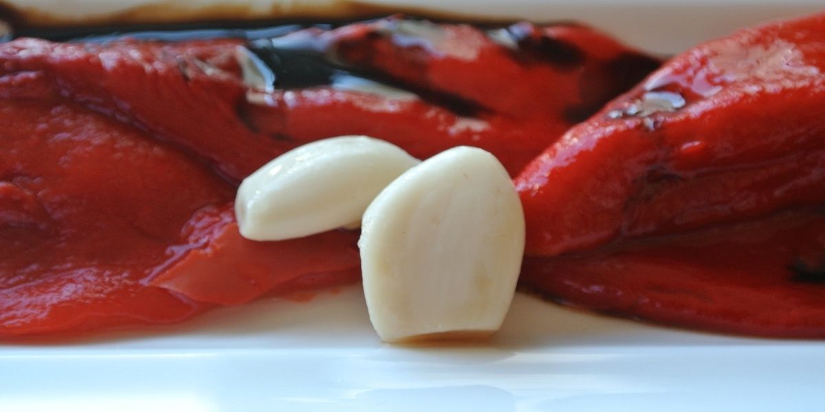 Recette des poivrons grillés à l'ail